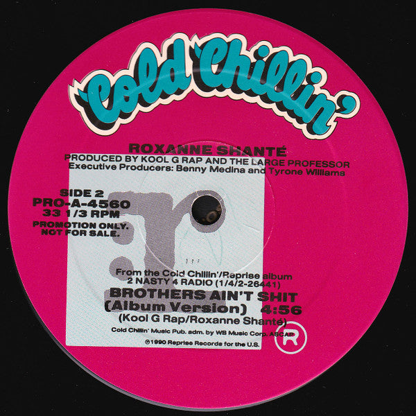 Roxanne Shanté : Brothers Ain't Shit (Album Version) (12", Single, Promo)