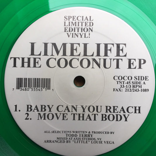 Limelife* : The Coconut EP (12", EP, Ltd, Gre)