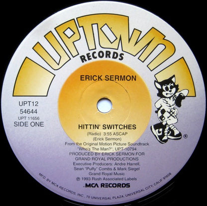 Erick Sermon : Hittin' Switches (12", Single)