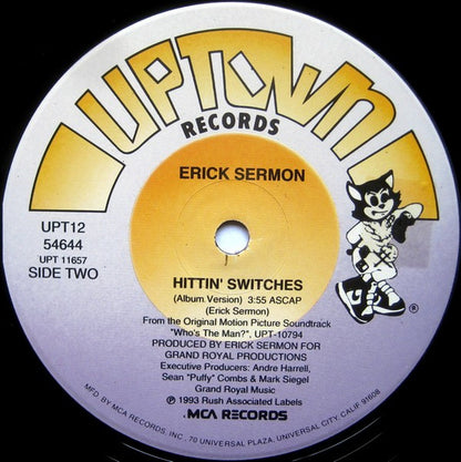 Erick Sermon : Hittin' Switches (12", Single)