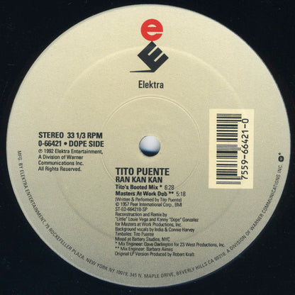 Tito Puente : Para Los Rumberos / Ran Kan Kan (12")