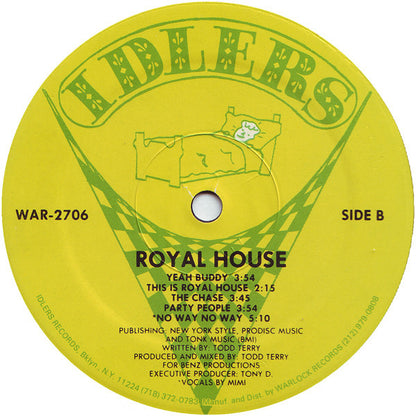 Royal House : Can You Party? (LP, Album)