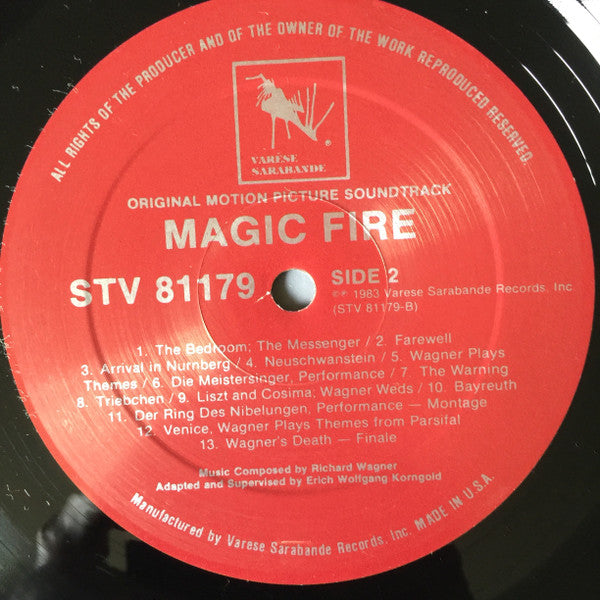 Erich Wolfgang Korngold : Magic Fire (LP)