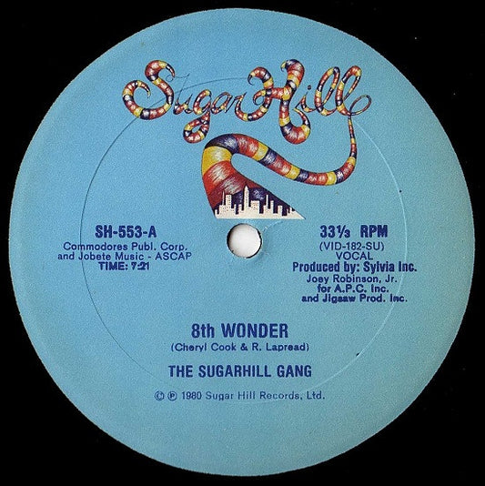 The Sugarhill Gang* : 8th Wonder (12")