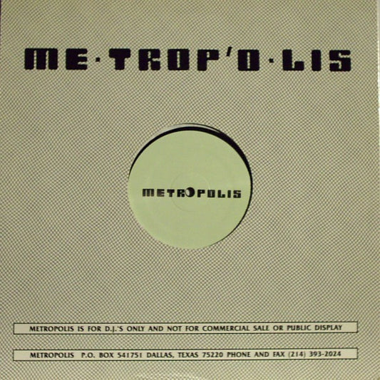 Various : Metropolis 00.05 (12")