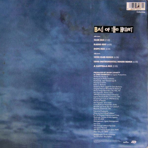 George LaMond : Bad Of The Heart (12")