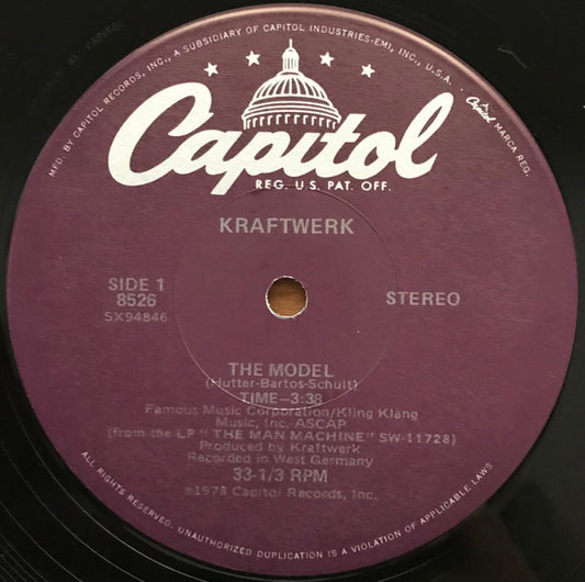 Kraftwerk : The Model (12")