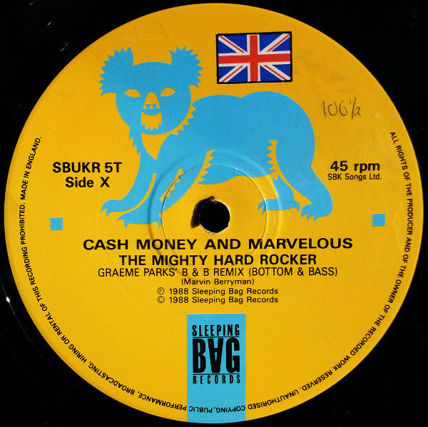 Cash Money & Marvelous : The Mighty Hard Rocker (Remix) (12")