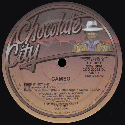 Cameo : Keep It Hot / Your Love Takes Me Out (12", Promo)
