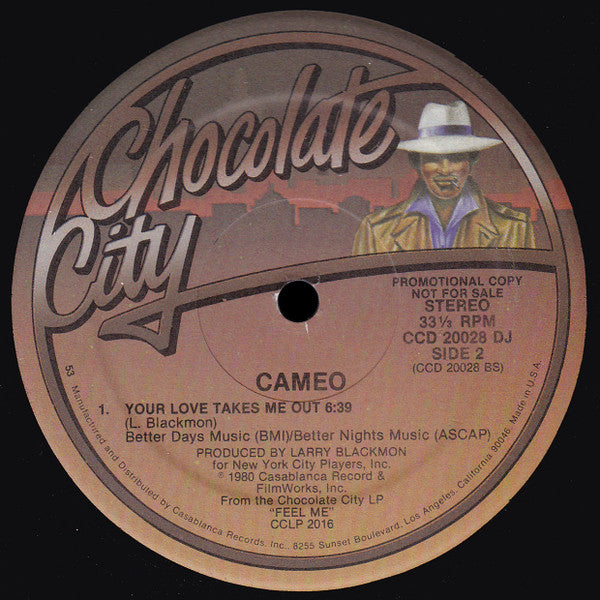 Cameo : Keep It Hot / Your Love Takes Me Out (12", Promo)