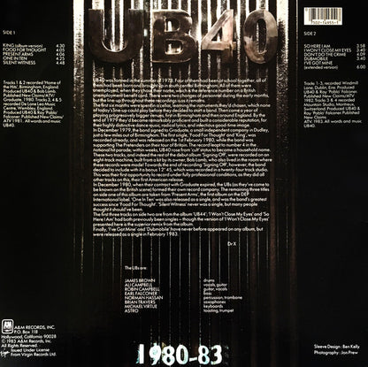 UB40 : 1980-1983 (LP, Comp, R =)
