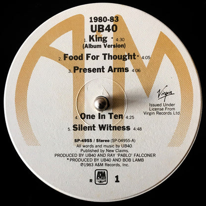 UB40 : 1980-1983 (LP, Comp, R =)
