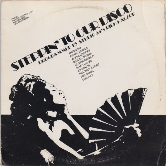 Various : Steppin' To Our Disco (LP, Comp, Mixed, Promo)