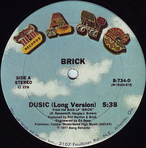 Brick : Dusic / Fun (12")