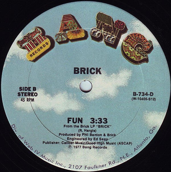 Brick : Dusic / Fun (12")