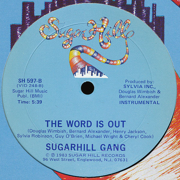 Sugarhill Gang : The Word Is Out (12")