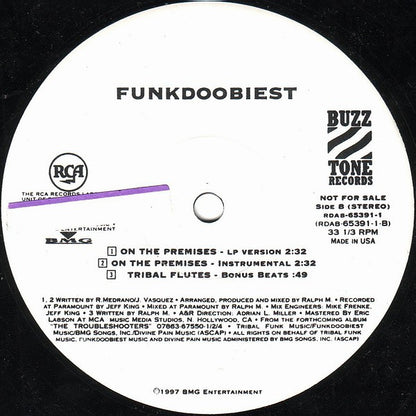 Funkdoobiest : Act On It (12", Single, Promo)