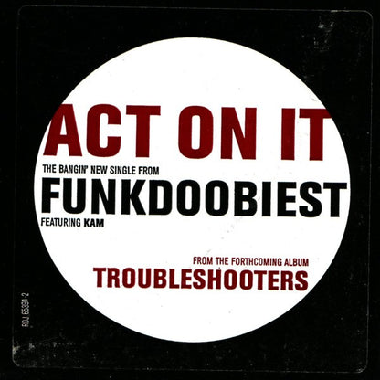 Funkdoobiest : Act On It (12", Single, Promo)
