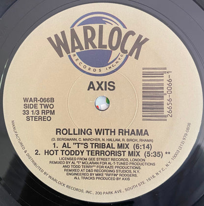 Axis (2) : Rolling With Rhama (12")