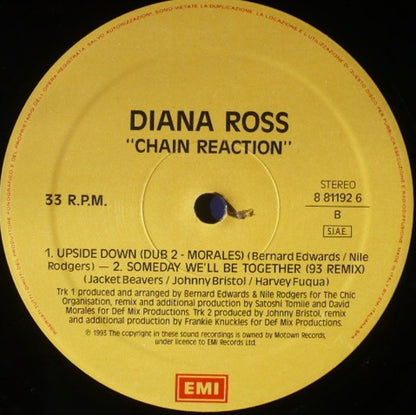 Diana Ross : Chain Reaction (12")