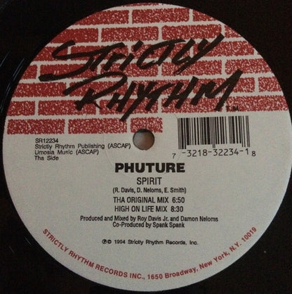 Phuture : Spirit (12")