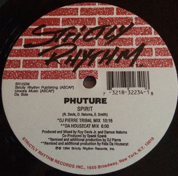 Phuture : Spirit (12")