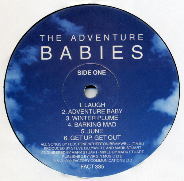 The Adventure Babies : Laugh (LP, Album)