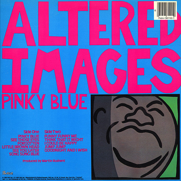 Altered Images : Pinky Blue (LP, Album)