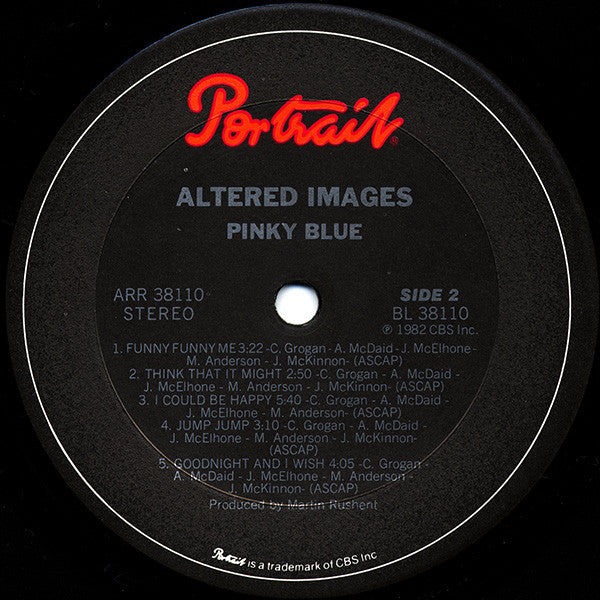 Altered Images : Pinky Blue (LP, Album)