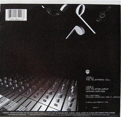 Kraftwerk : The Telephone Call (7", Single)