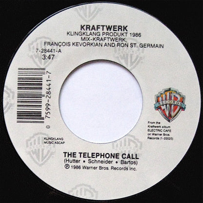 Kraftwerk : The Telephone Call (7", Single)