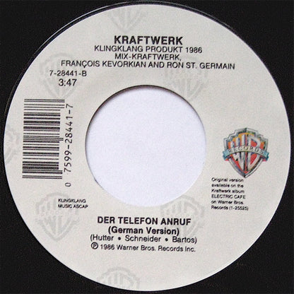 Kraftwerk : The Telephone Call (7", Single)