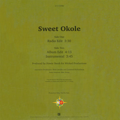 T.N.G. (3) : Sweet Okole (12", Promo)