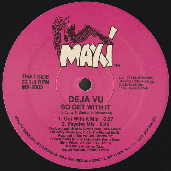 Deja Vu (3) : Move Your Waistline (12")