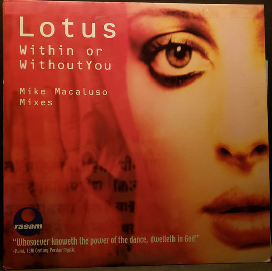 Lotus : Within Or Without You (Mike Macaluso Mixes) (12")