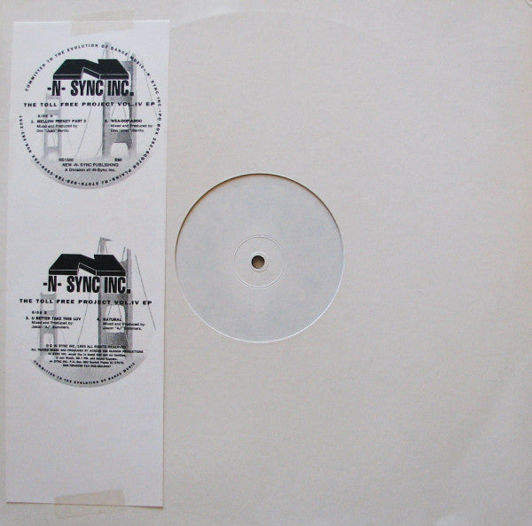 Don Juan Benito / Jason Summers : The Toll Free Project Vol. IV EP (12", EP, Promo, W/Lbl)