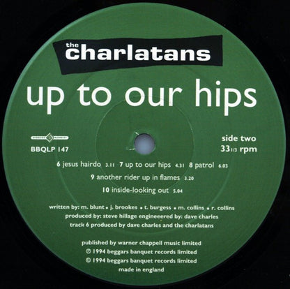 The Charlatans : Up To Our Hips (LP, Album)