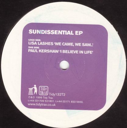 Lisa Lashes / Paul Kershaw : Sundissential EP (12", EP, Single)