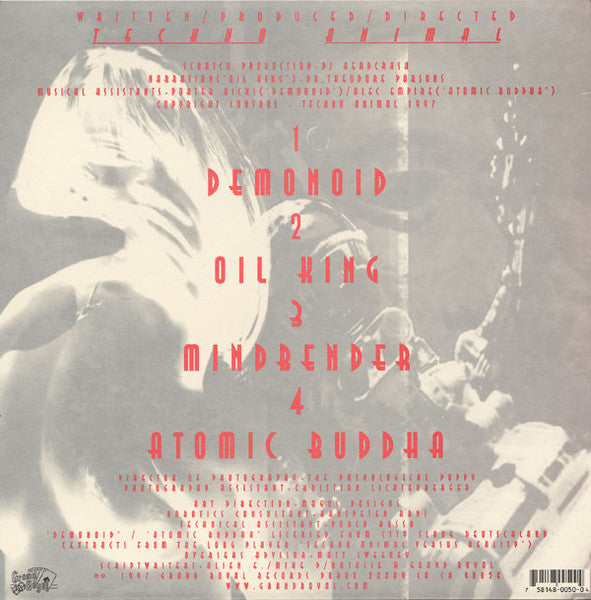 Techno Animal : Demonoid (12")
