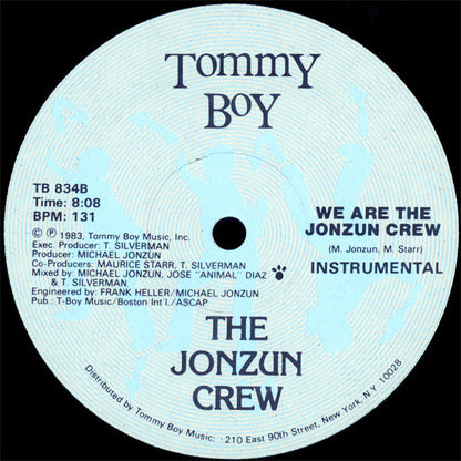 The Jonzun Crew : We Are The Jonzun Crew (12")