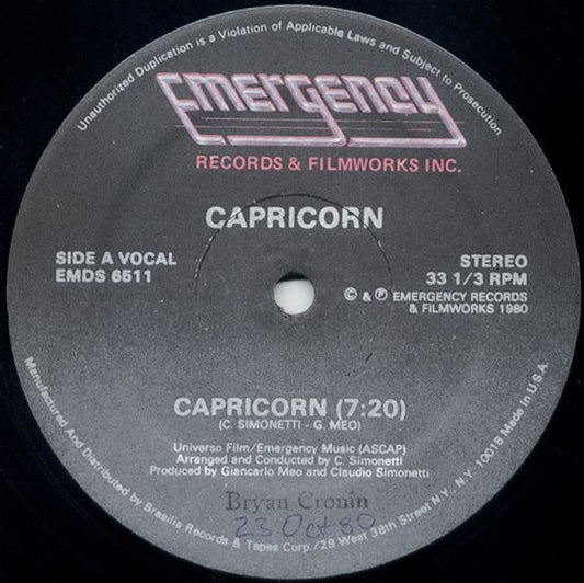 Capricorn (3) : Capricorn (12")