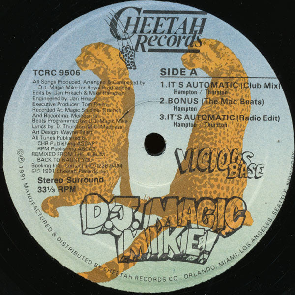 DJ Magic Mike : It's Automatic (12")