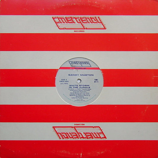 Sandy Marton : White Storm In The Jungle (12")