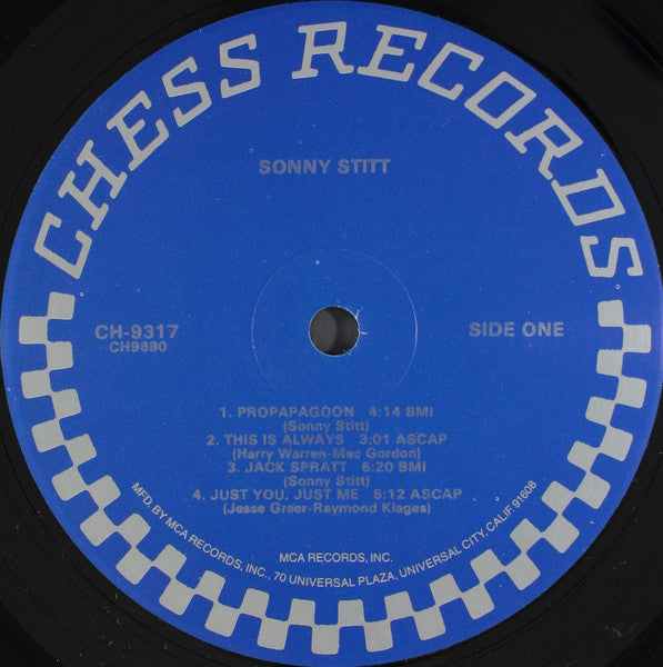 Sonny Stitt : Sonny Stitt (LP, Album, RE)