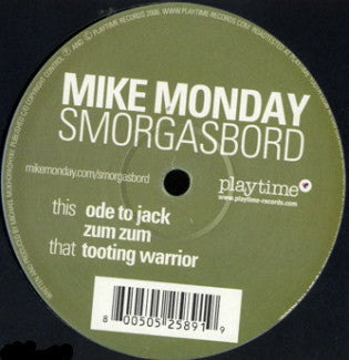 Mike Monday : Smorgasbord (Green Album Sampler 2 Of 3) (12", Smplr)