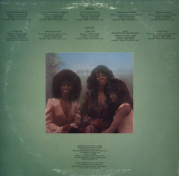 The Three Degrees : International (LP, Album, San)