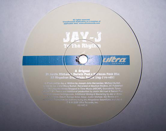 Jay-J : To The Rhythm (12")