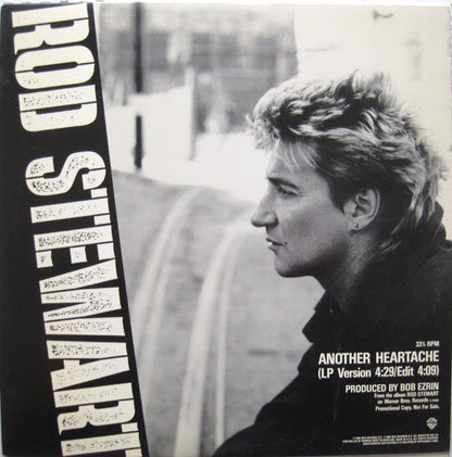 Rod Stewart : Another Heartache (12", Single, Promo)