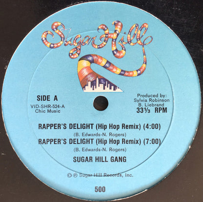 Sugarhill Gang : Rapper's Delight (Hip Hop Remix) (12")