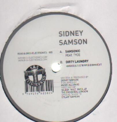 Sidney Samson : Samsonic / Dirty Laundry (12")